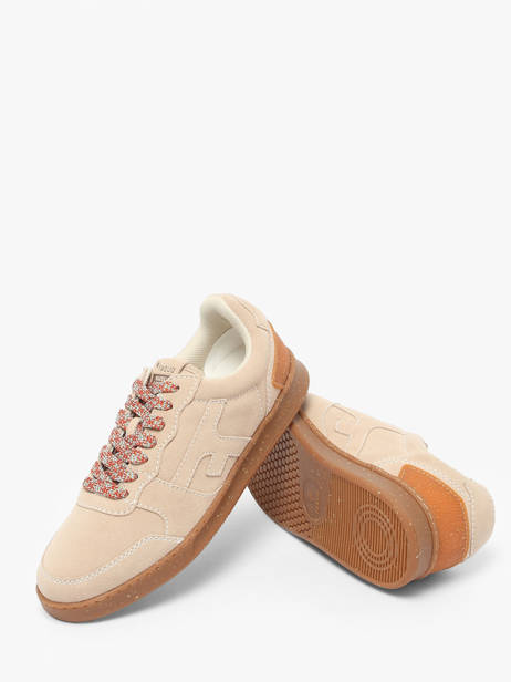 Sneakers Uit Leder Faguo Beige men 25CG0202 ander zicht 2
